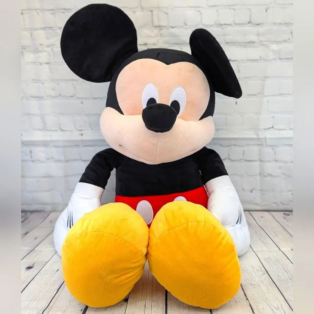 Disney Mickey Mouse 37" Jumbo Stuffed Animal Plush Toy - Picture 1 of 8